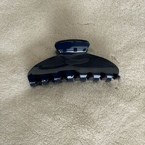 Navy Blue Hair Claw Clip